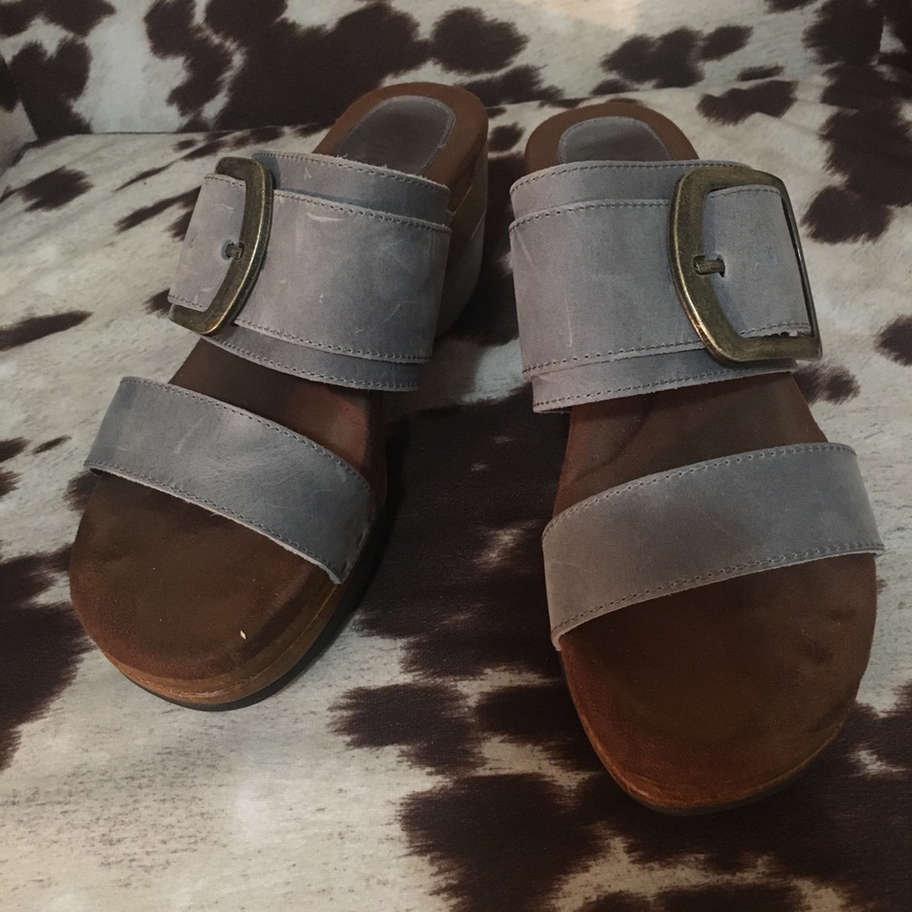 Sandals in Light Blue